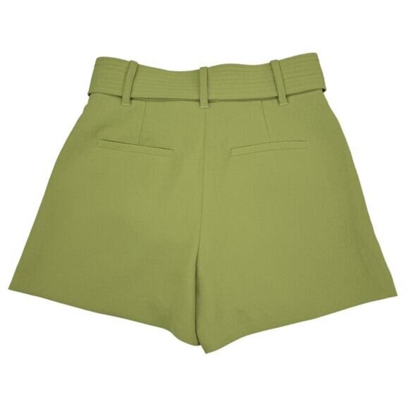 Aritzia Wilfred Tie Front Short In Green Women's Size 0 - Picture 5 of 5
